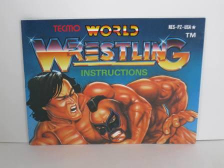 Tecmo World Wrestling - NES Manual